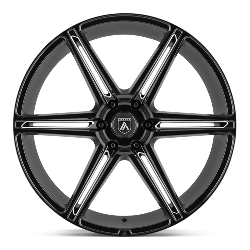 Asanti Black - ABL-25 ALPHA 6 | 20X9 / 30 Offset / 6X135 Bolt Pattern | ABL25-20906330BK