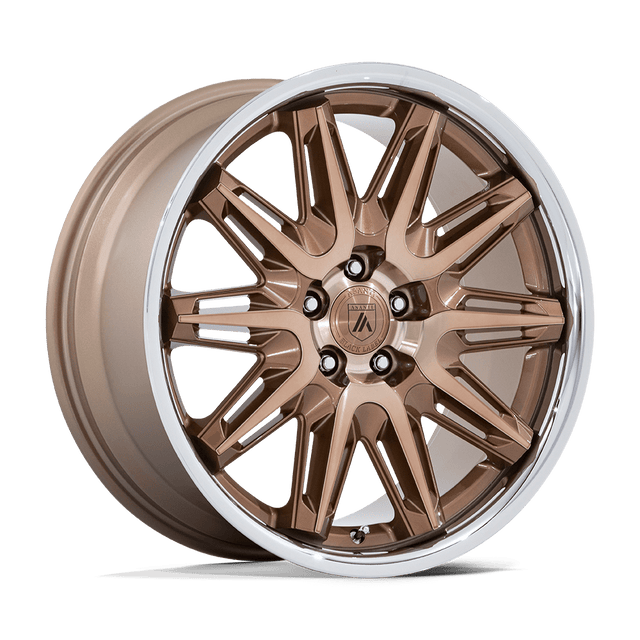 Asanti Black - AB047 IMPERATOR | Modèle de boulon 22X9 / 27 Offset / 5X112 | AB047ZS22905727