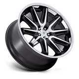 Asanti Black - AB047 IMPERATOR | Modèle de boulon 22X9 / 27 Offset / 5X120 | AB047BS22904927