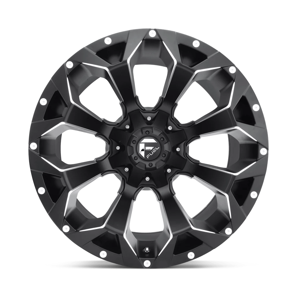 Fuel 1PC D546 Assault 18x9 5x114.3 / 5x127 - Matte Black Milled