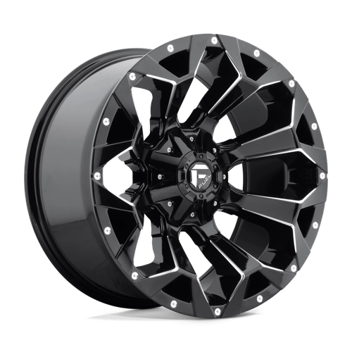 Carburant 1PC - D576 ASSAULT | 18X9 / 01 Offset / 6X135/6X139.7 Modèle de boulon | D57618909850US