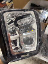 Ram vertical fog lights set chrome - LED