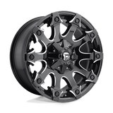 Carburant 1PC - D578 HACHE DE BATAILLE | 17X9 / -12 Offset / 5X114.3/5X127 Bolt Pattern | D57817902645