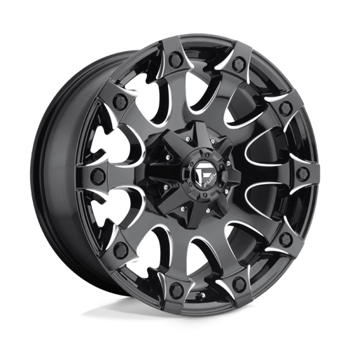 Carburant 1PC - D578 HACHE DE BATAILLE | 17X9 / -12 Offset / 5X114.3/5X127 Bolt Pattern | D57817902645