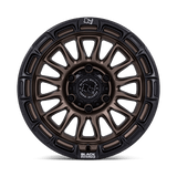Alliages durs Black Rhino - BR025 RIVAL | 17X8.5 / 25 Offset / 5X127 Modèle de boulon | BR025ZB17855025