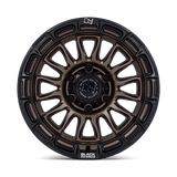Alliages durs Black Rhino - BR025 RIVAL | 17X9 / 1 décalage / 5X127 modèle de boulon | BR025ZB17905001