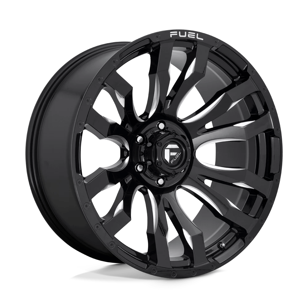 Fuel 1PC D673 Blitz 17x9 6x135 - Gloss Black Milled