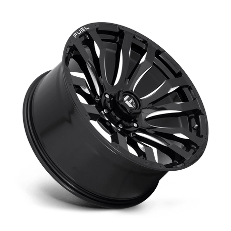 Fuel 1PC D673 Blitz 17x9 6x139.7 - Gloss Black Milled