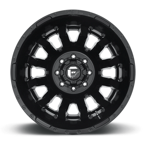 Carburant 1PC - D675 BLITZ | 20X8.25 / -221 Offset / 8X165.1 Bolt Pattern | D67520827235