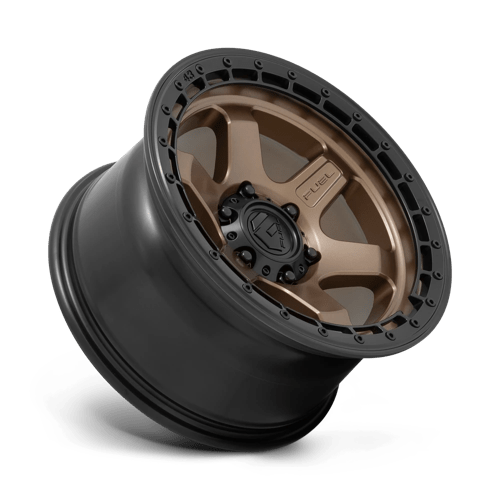 Fuel 1PC - D751 BLOCK | 17X9 / 01 Offset / 6X114.3 Bolt Pattern | D75117908750