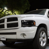 02-05 Dodge Ram LUXX-Series LED Projector Headlights Chrome