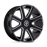 DUB 1PC - DC273 PULL | 24X9 / 15 Offset / 5X115/5X120 Bolt Pattern | DC273BE24902015