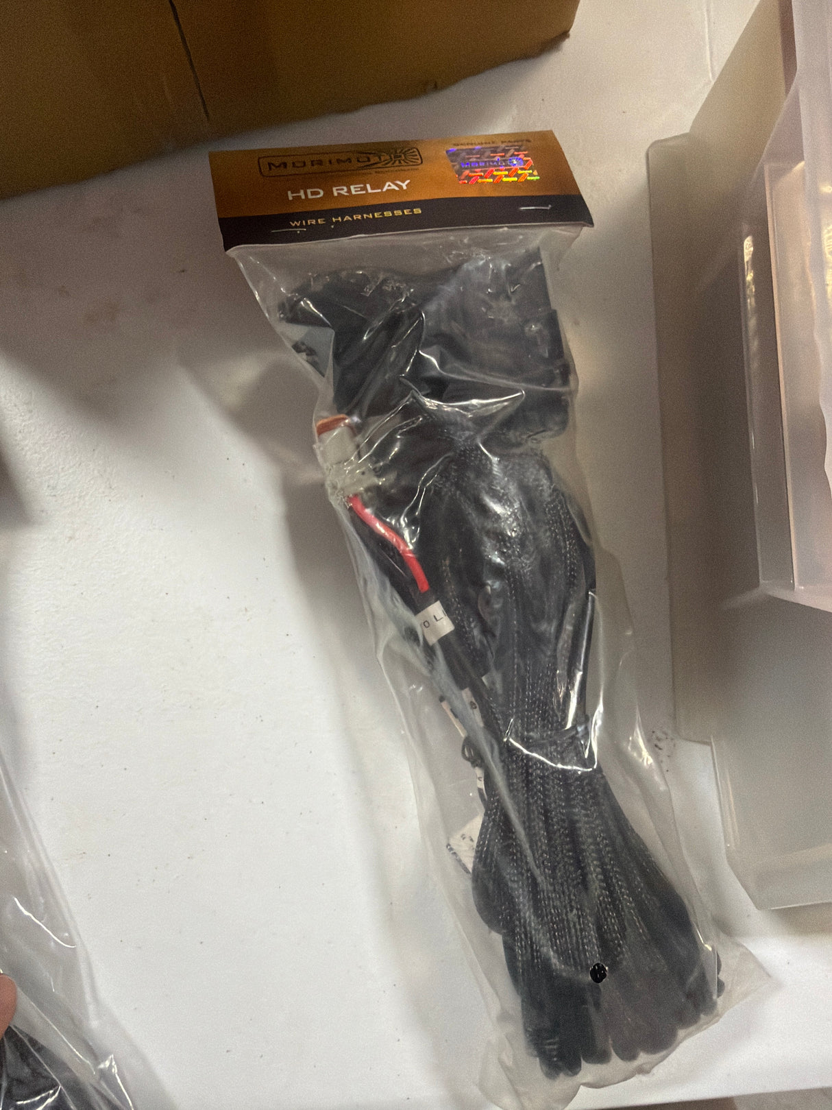 Morimoto light bar harness single output dt 2 pin