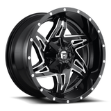 Carburant 1PC - D613 ROCKER | 20X9 / 01 Offset / 8X165.1 Bolt Pattern | D61320908250