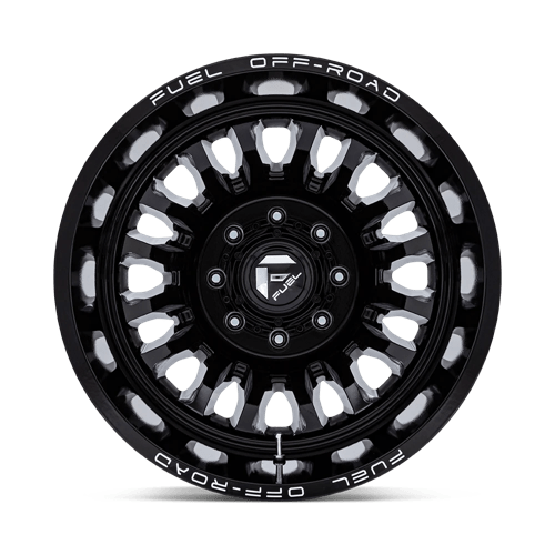 Fuel 1PC - D868 ARC DUALLY | 20X8.25 / -227 Offset / 8X170 Bolt Pattern | D86820821745