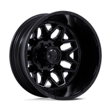 Fuel 1PC - D871 FLUX DUALLY | 22X8.25 / -227 Offset / 8X210 Bolt Pattern | D87122829335