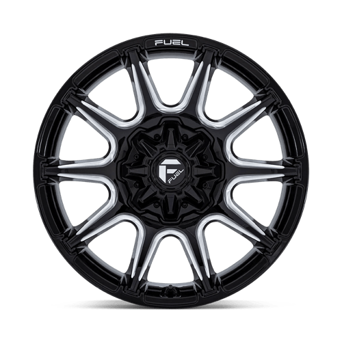 Carburant 1PC - FC880 SUPER C | 22X10 / 10 Décalage / Modèle de boulon vierge | FC880BE22100010