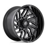 Fuel 1PC - D807 HURRICANE | 24X12 / -44 Offset / 5X127 Bolt Pattern | D80724207547