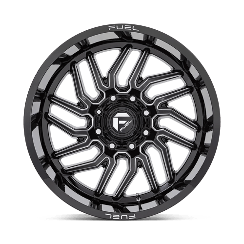 Fuel 1PC - D807 HURRICANE | 24X12 / -44 Offset / 5X127 Bolt Pattern | D80724207547