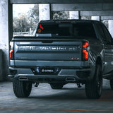 19-25 Chevrolet Silverado 1500 / 20-25 Silverado 2500HD/3500HD LUXX-Series LED Tail Lights Black Red