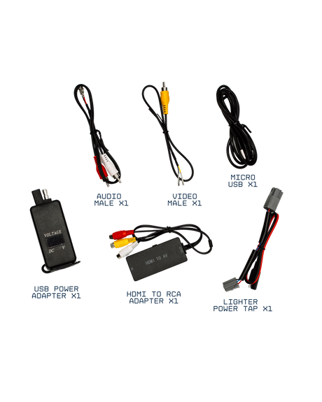Hdmi Av Input Kit For 8.4_ And 12_ Uconnect