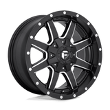 Carburant 1PC - D538 MAVERICK | 20X10 / -12 Offset / 5X114.3/5X127 Modèle de boulon | D53820002650