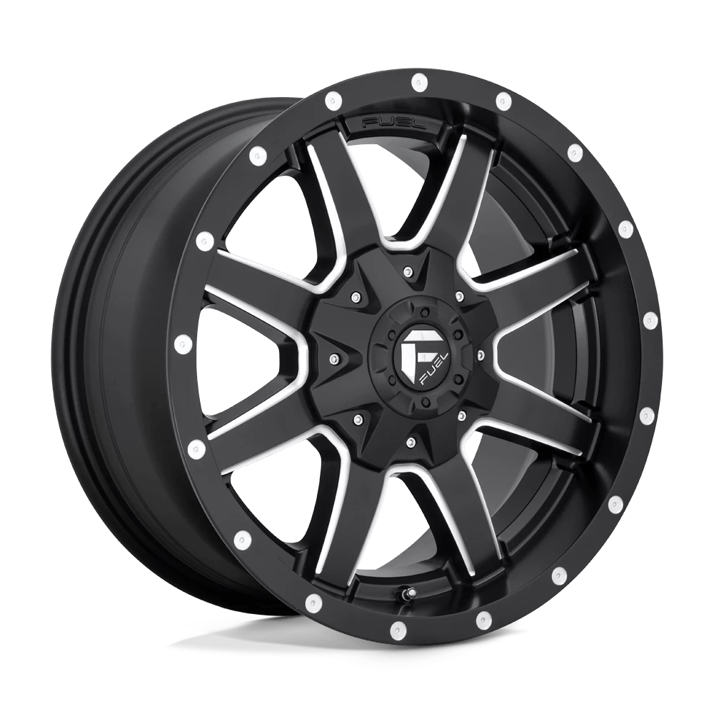 Fuel 1PC D538 Maverick 18x9 8x180 - Matte Black Milled