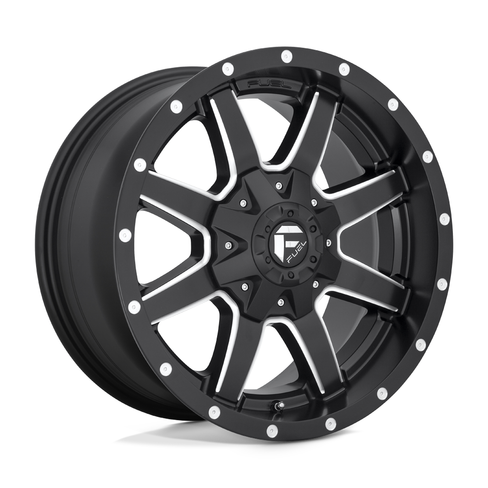 Fuel 1PC D538 Maverick 18x9 8x180 - Matte Black Milled