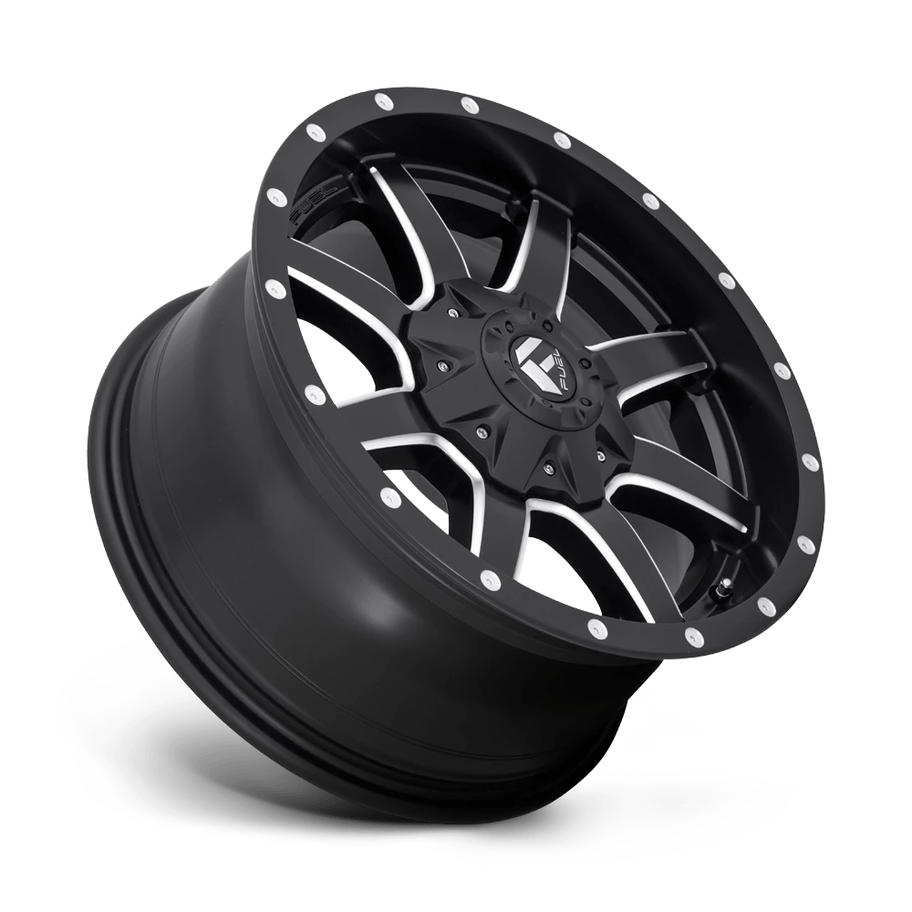 Fuel 1PC D538 Maverick 18x9 8x180 - Matte Black Milled