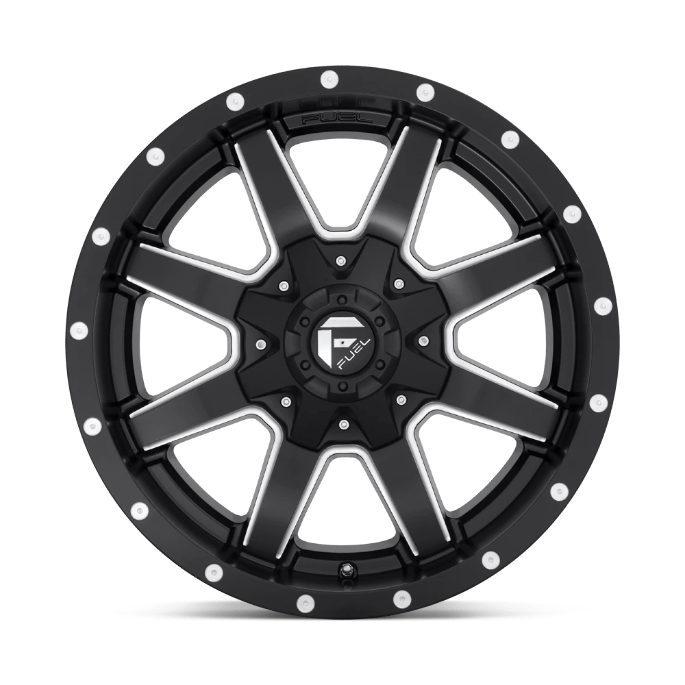 Fuel 1PC D538 Maverick 18x9 8x180 - Matte Black Milled