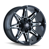 MAYHEM - RAMPAGE | 17X9 / 18 Offset / 8X165.1 Bolt Pattern | 8090-7981M18