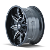 MAYHEM - RAMPAGE | 17X9 / 18 Offset / 8X165.1 Bolt Pattern | 8090-7981M18