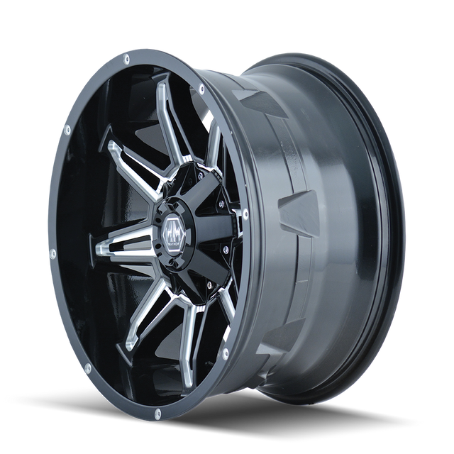 MAYHEM - RAMPAGE | 17X9 / 18 Offset / 8X165.1 Bolt Pattern | 8090-7981M18