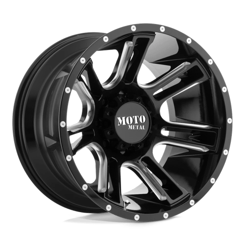 Moto Metal - MO982 AMP | 20X9 / 00 Offset / 8X165.1 Bolt Pattern | MO98229080300