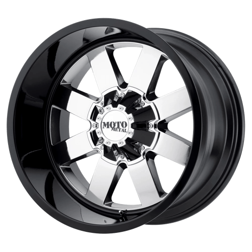 Moto Métal - MO962 | Décalage 20X12 / -44 / Modèle de boulon 5X127/5X135 | MO96221243944N