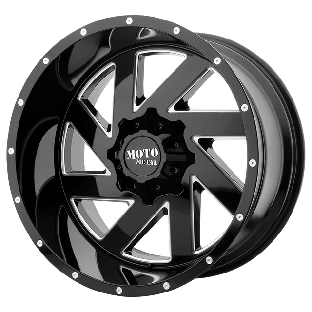 Moto Metal - MO988 MÉLÉE | Décalage 20X10 / -18 / Modèle de boulon 8X165.1 | MO98821080318N