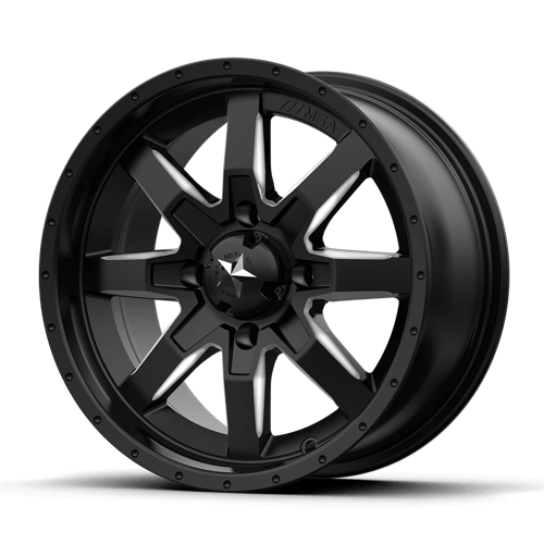 Roues tout-terrain MSA - M25 ROCKER | Modèle de boulon 14X7 / 10 décalé / 4X110 | M25-04710MILLÉ