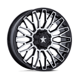 MSA Offroad Wheels - M50 CLUBBER | 24X7 / 0 Offset / 5X114.3 Bolt Pattern | MA050BD24701200