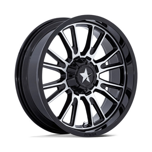 MSA Offroad Wheels - M51 THUNDERLIPS | 24X7 / 0 Offset / 5X114.3 Bolt Pattern | MA051BD24701200