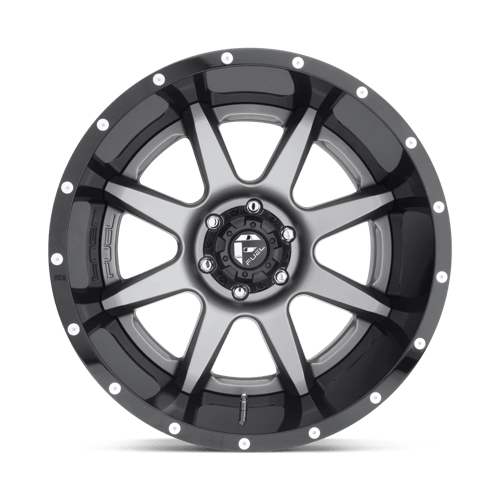 Fuel 2PC - D238 RAMPAGE | 20X12 / -44 Offset / 5X127 Bolt Pattern | D23820207347