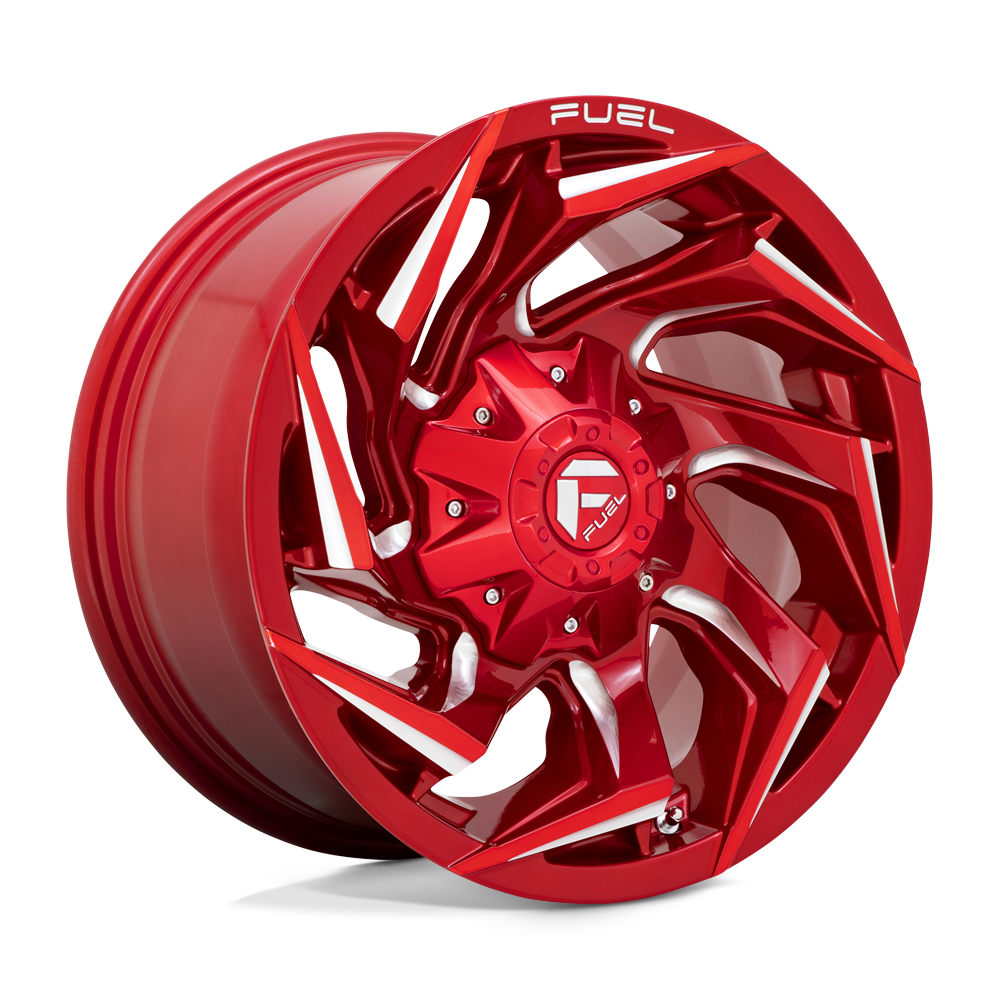 Fuel 1PC D754 Reaction 15x8 5x114.3 / 5x120.65 - Candy Red Milled