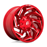 Fuel 1PC D754 Reaction 15x8 5x114.3 / 5x120.65 - Candy Red Milled