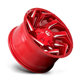 Fuel 1PC D754 Reaction 15x8 5x114.3 / 5x120.65 - Candy Red Milled