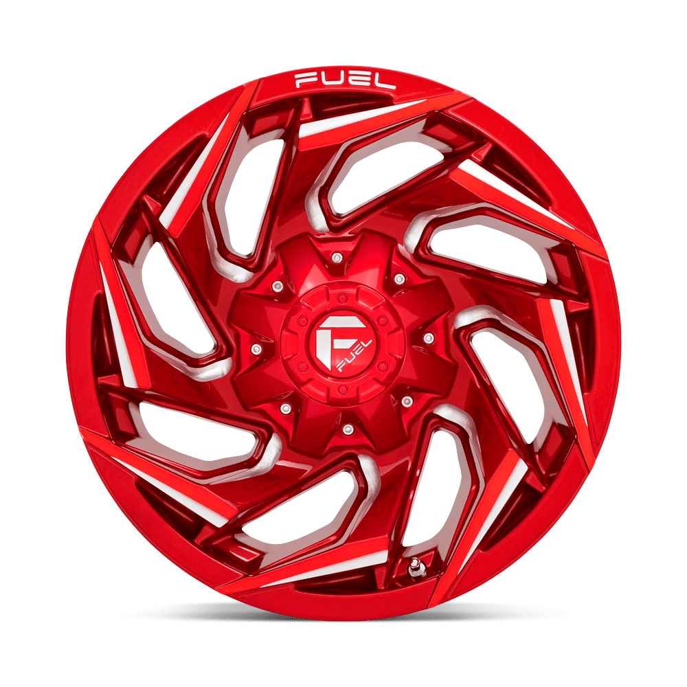 Fuel 1PC D754 Reaction 15x8 5x114.3 / 5x120.65 - Candy Red Milled