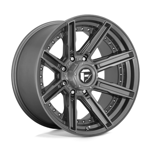 Carburant 1PC - D710 ROGUE PLATINUM | 20X10 / -18 Offset / 8X165.1 Bolt Pattern | D71020008247