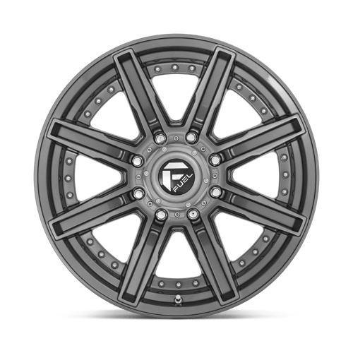 Carburant 1PC - D710 ROGUE PLATINUM | 20X10 / -18 Offset / 8X165.1 Bolt Pattern | D71020008247