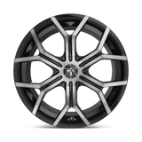 DUB 1PC - S209 ROYAUTÉ | 22X9.5 / 32 Décalage / 5X112 Modèle de boulon | S2092295F6+32