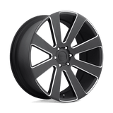 DUB 1PC - S187 8-BALL | 24X10 / 30 Offset / 6X139.7 Modèle de boulon | S187240077+30