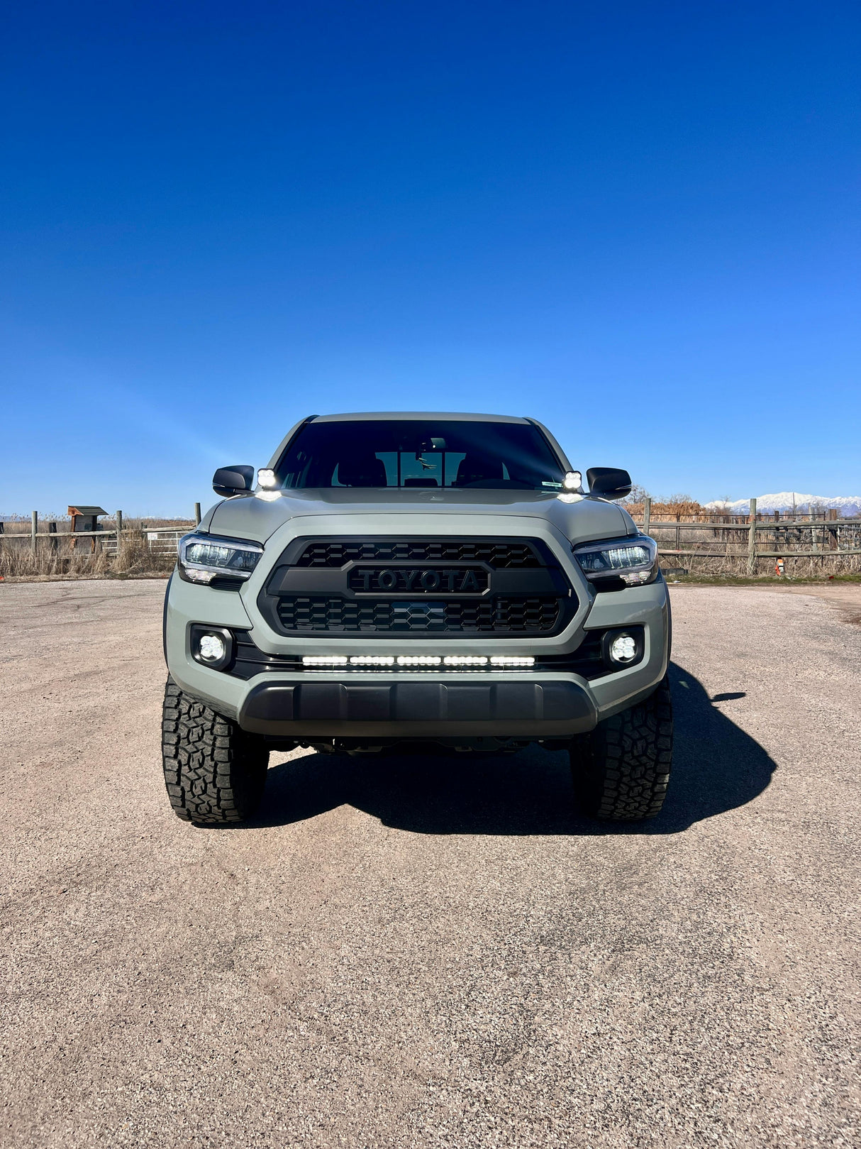 Kit de barres lumineuses furtives pour Toyota Tacoma 2016-2023