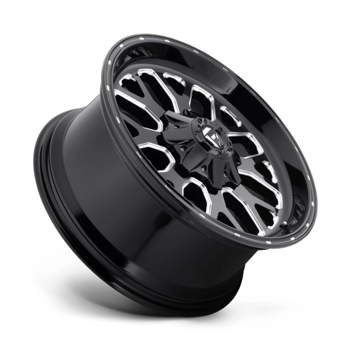 Carburant 1PC - D588 TITAN | 20X10 / -18 Offset / 6X135/6X139.7 Modèle de boulon | D58820009847